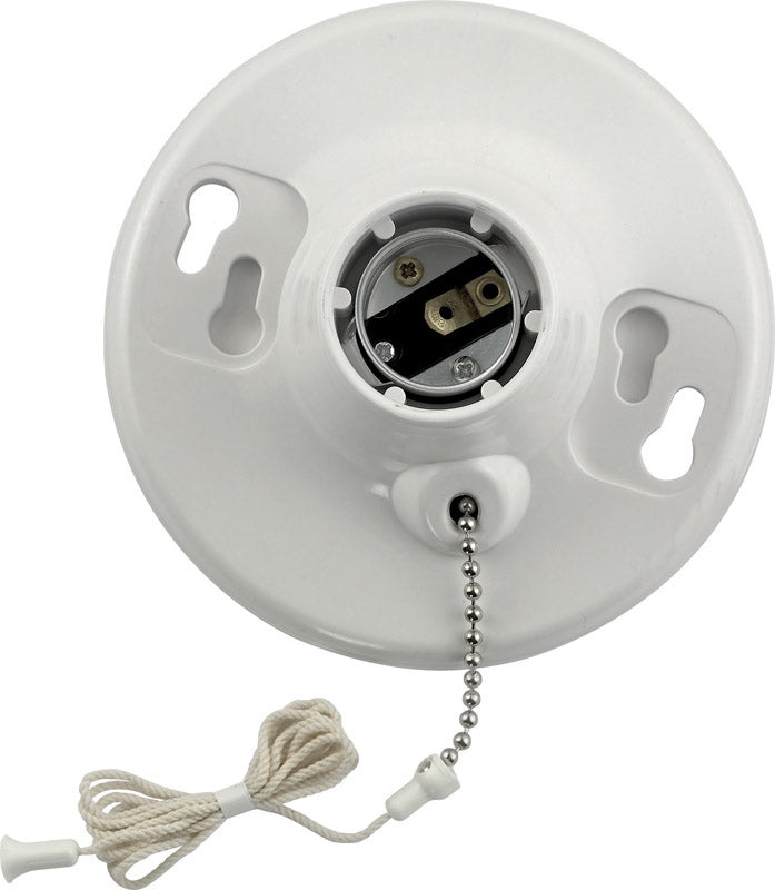 PULL CHAIN SOCKET INCAND
