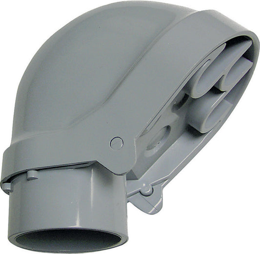 Cantex 1-1/2 in. D PVC Electrical Conduit Entrance Cap For PVC 1 pk