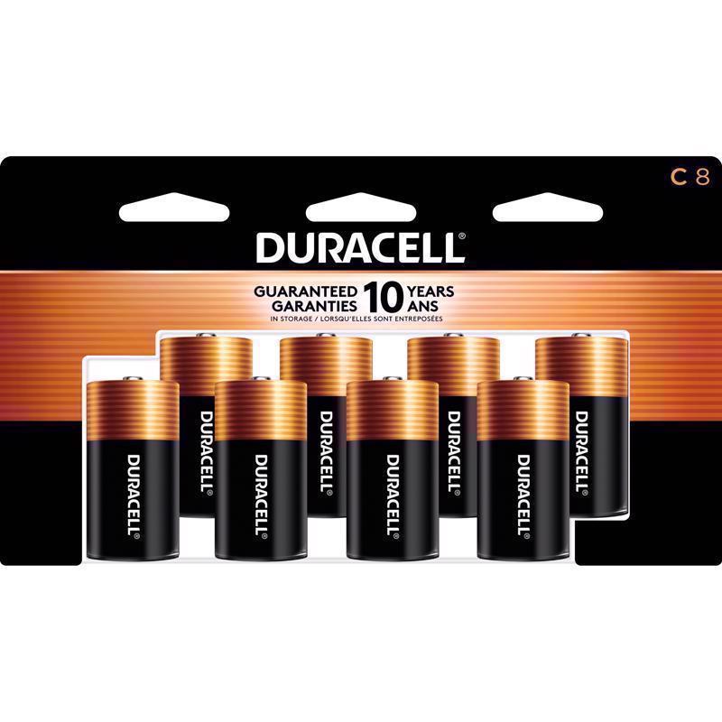 BATTERY C DURAC 8PK