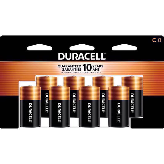 BATTERY C DURAC 8PK