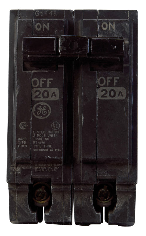 CIRCUIT BRKR 20A 2P STND