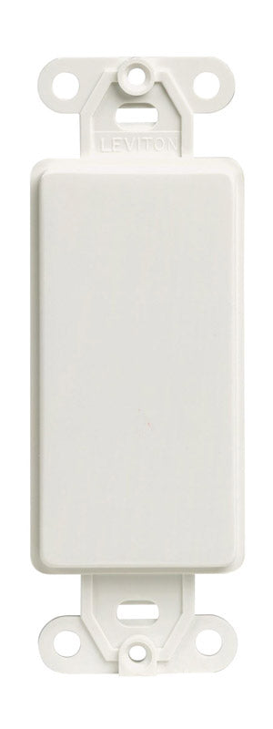 WALL PLATE 1G WHT BLNK