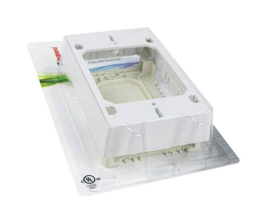 ELEC BOX NW 1G RECT PVC