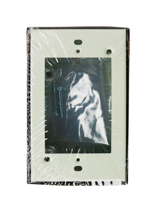 OUTLET BOX 1G RECT STL