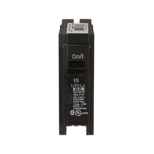 Eaton 15 amps Plug In Single Pole Circuit Breaker