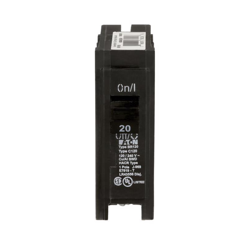 Eaton 20 amps Plug In Single Pole Circuit Breaker