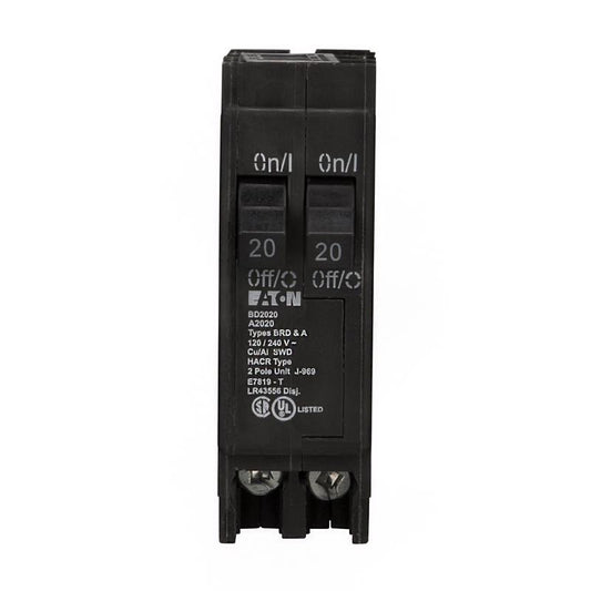 CIRCUIT BRKR 20/20A 2P