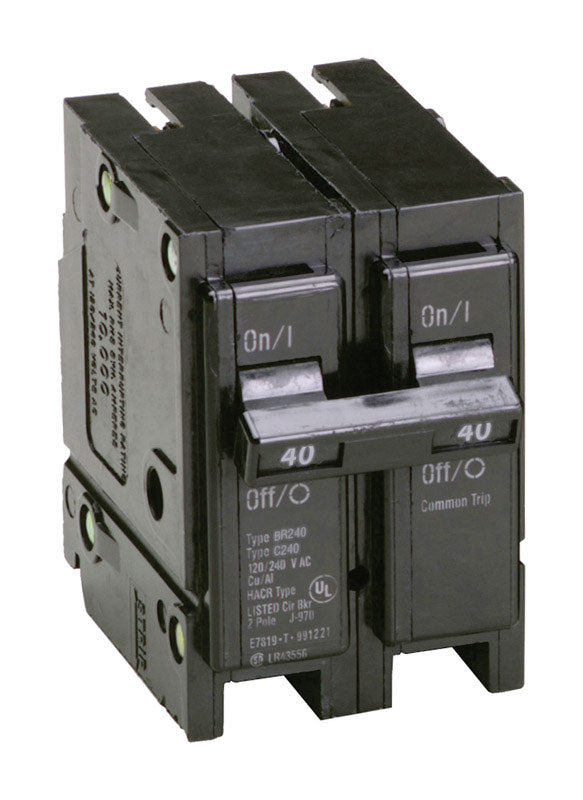 Eaton 40 amps Plug In 2-Pole Circuit Breaker