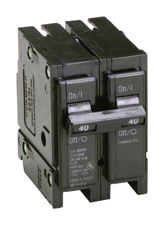 Eaton 40 amps Plug In 2-Pole Circuit Breaker
