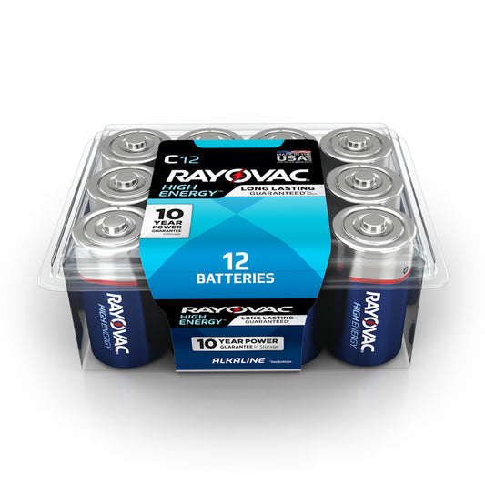 BATTERY C RAYO 12PK
