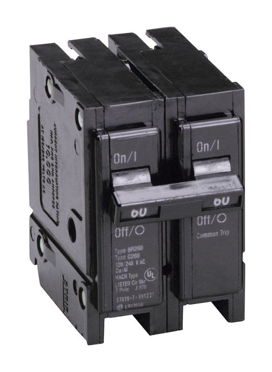 Eaton 60 amps Plug In 2-Pole Circuit Breaker