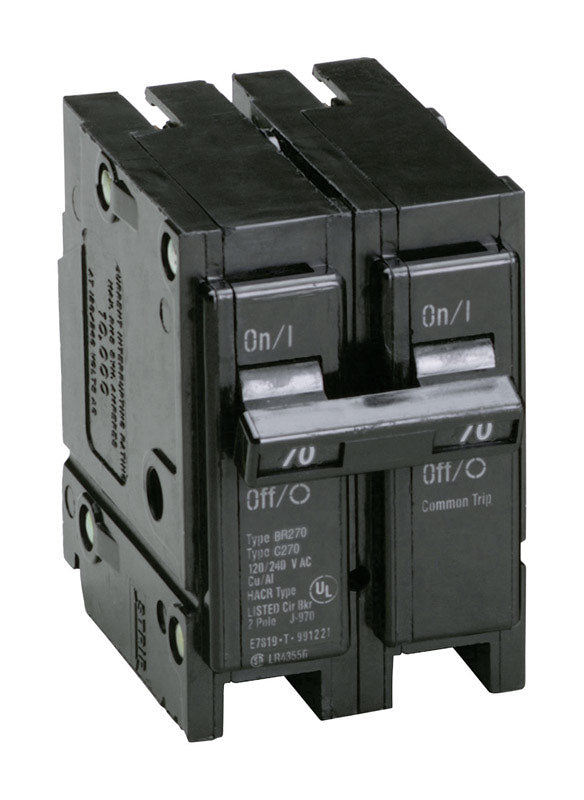 Eaton 70 amps Plug In 2-Pole Circuit Breaker