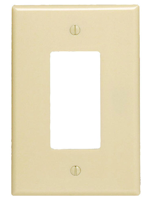 WALL PLATE 1G IVRY DECOR