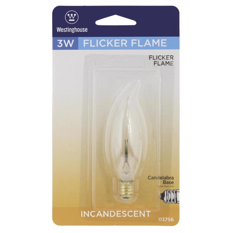 INCAND BULB 3W E12