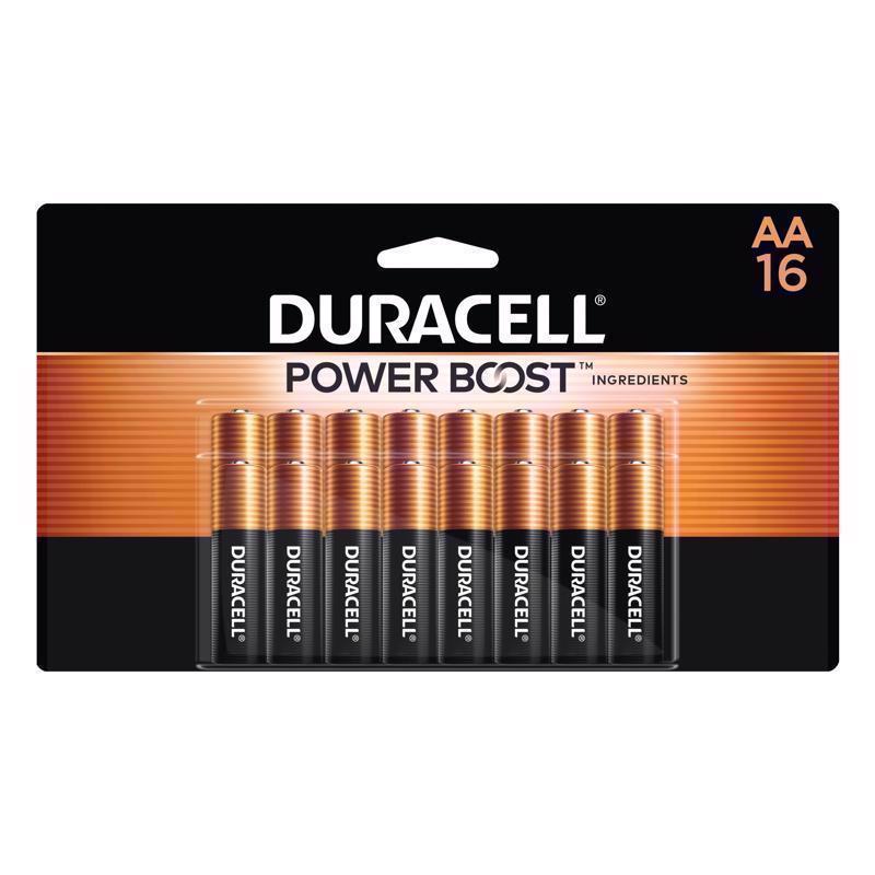 BATTERY AA DURAC 16PK