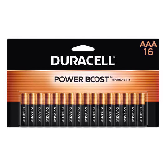 BATTERY AAA DURAC 16PK