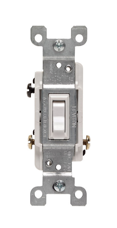 AC SWITCH TGL WHT 3P