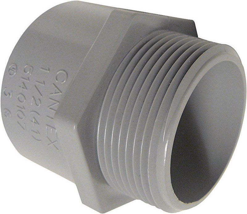 MALE TERM ADAPTER PVC3/4