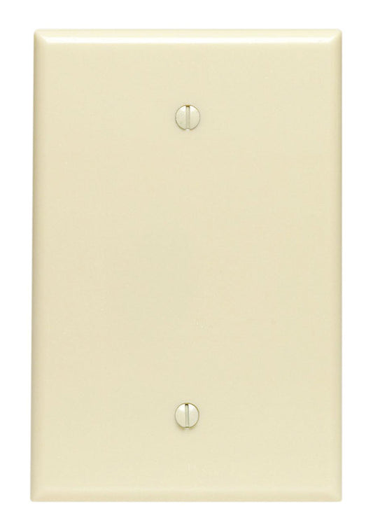 WALL PLATE 1G IVRY BLNK