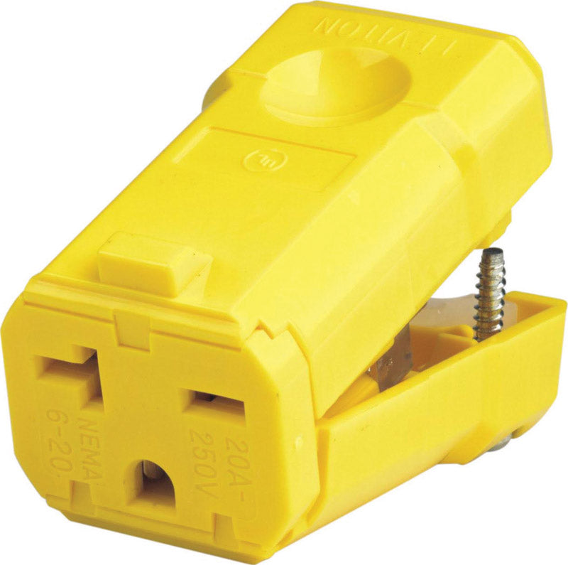 PLUG GRND 2P3W 6-20R