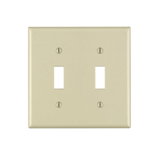 WALL PLATE 2G IVRY TOGGL