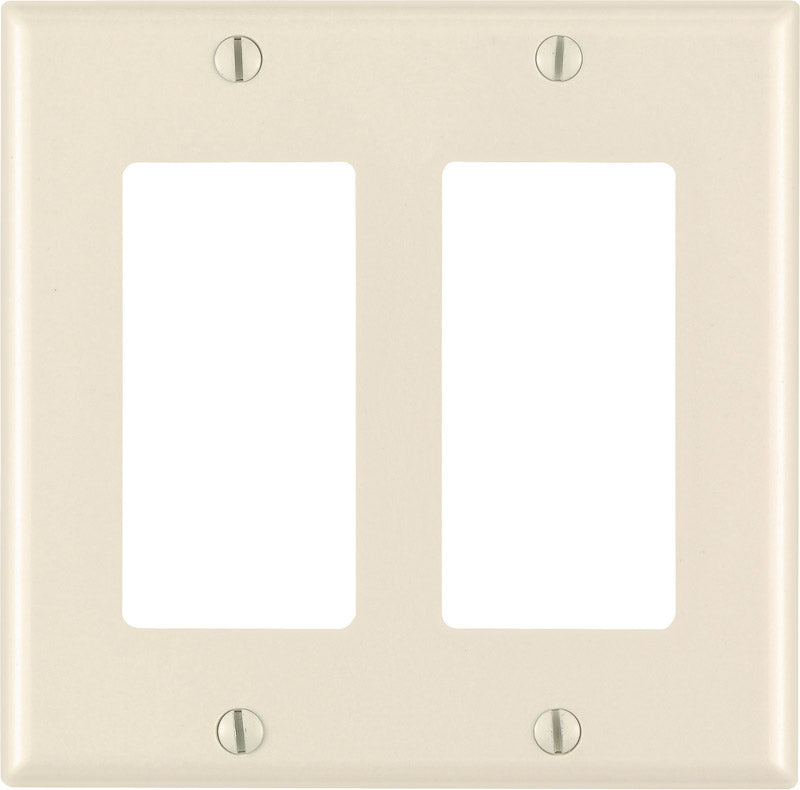 WALL PLATE 2G ALM DECOR