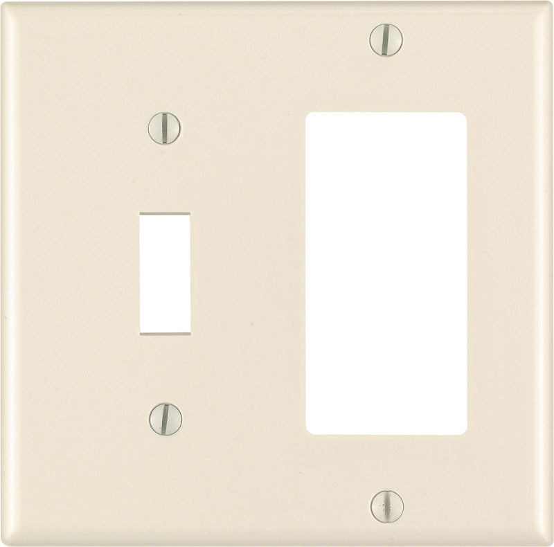 WALL PLATE 2G ALM DECOR/