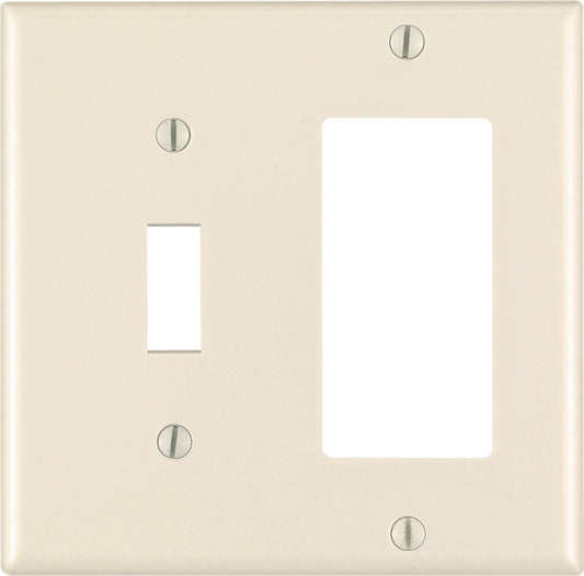 WALL PLATE 2G ALM DECOR/