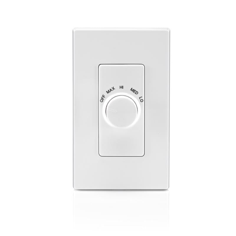 FAN CTRL ROTARY 1.5A WHT