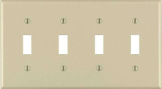 WALL PLATE 4G IVRY TOGGL