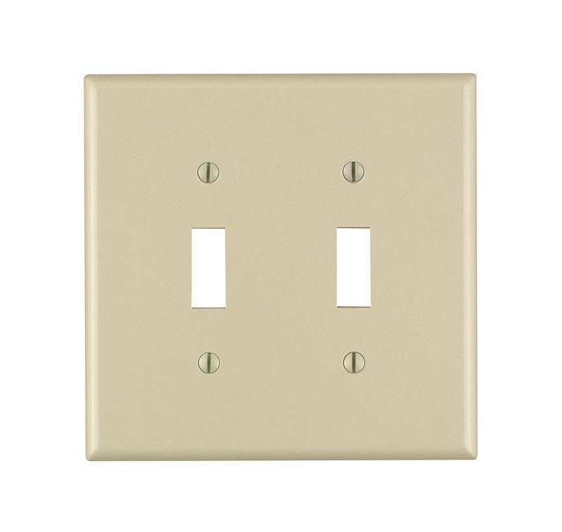 WALL PLATE 2G IVRY TOGGL
