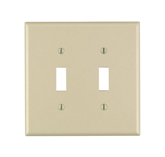 WALL PLATE 2G IVRY TOGGL