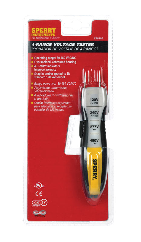 4 RANGE VOLTAGE TESTER