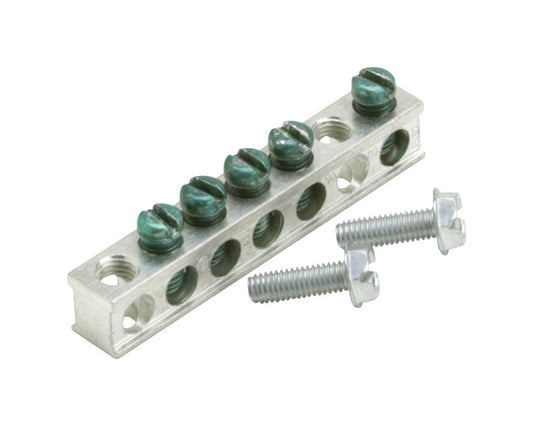 Eaton Cutler-Hammer 5 space 5 circuits Bolt-On Mount Ground Bar Kit