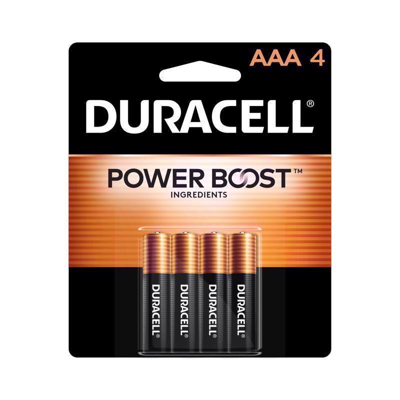 BATTERY AAA DURAC 4PK