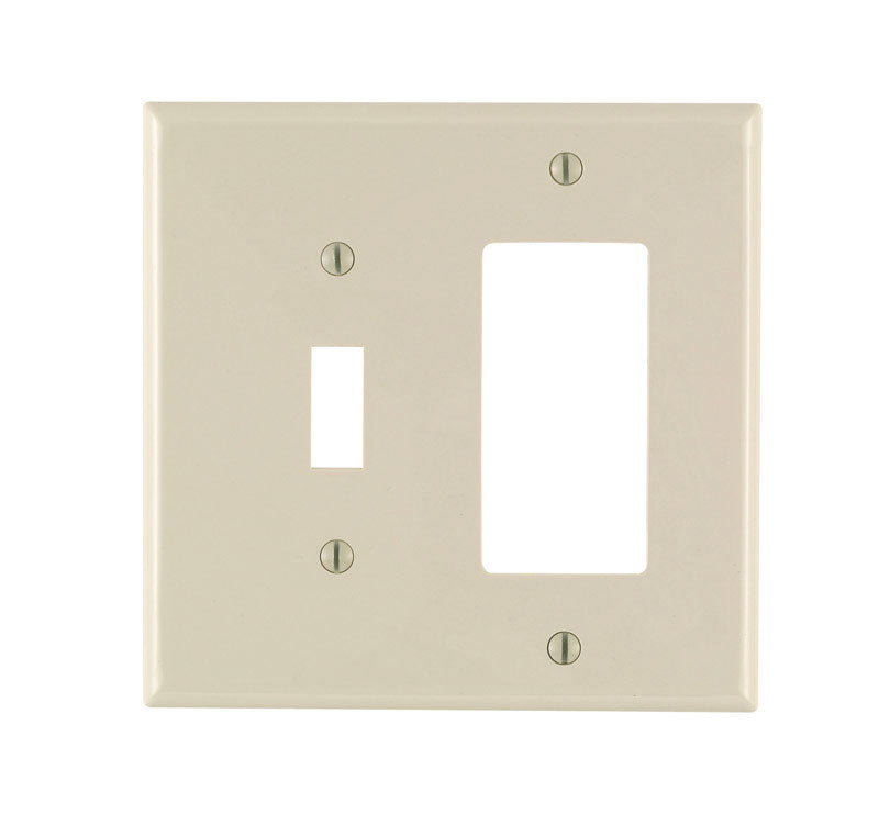 WALL PLATE 2G ALM DECOR/