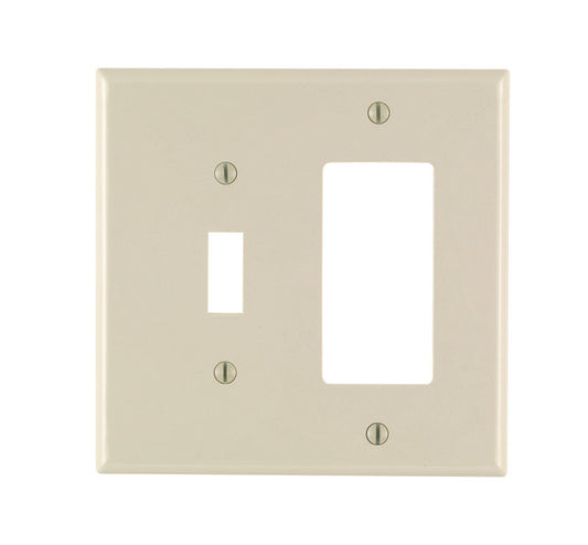 WALL PLATE 2G ALM DECOR/