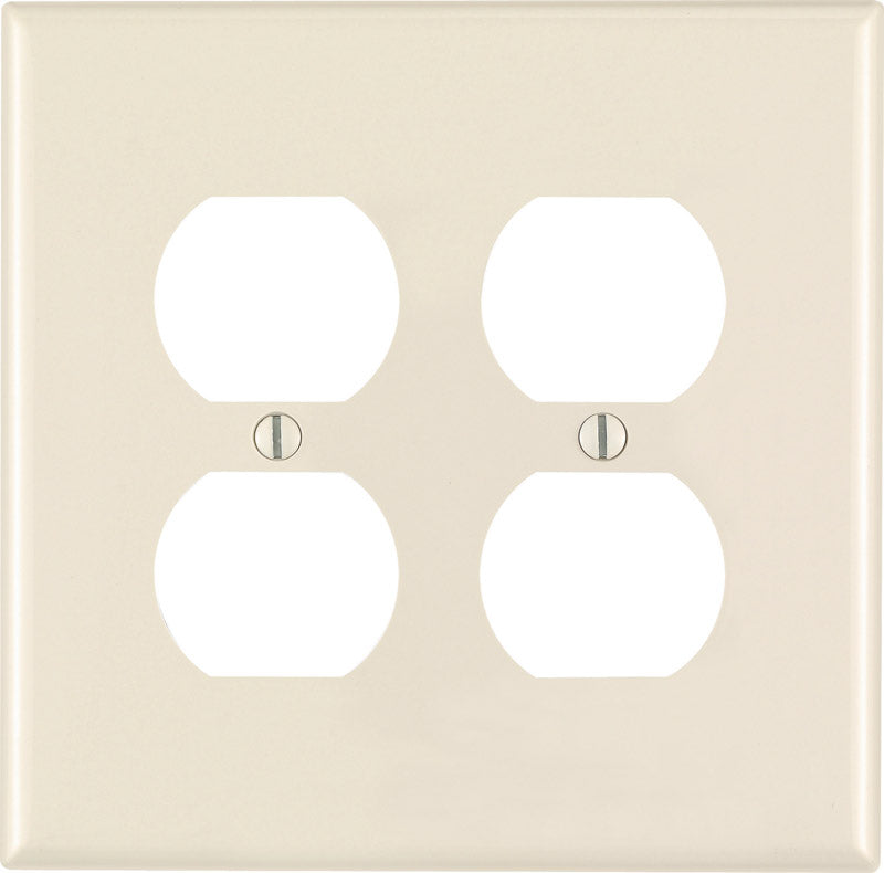 WALL PLATE 2G ALM DUP