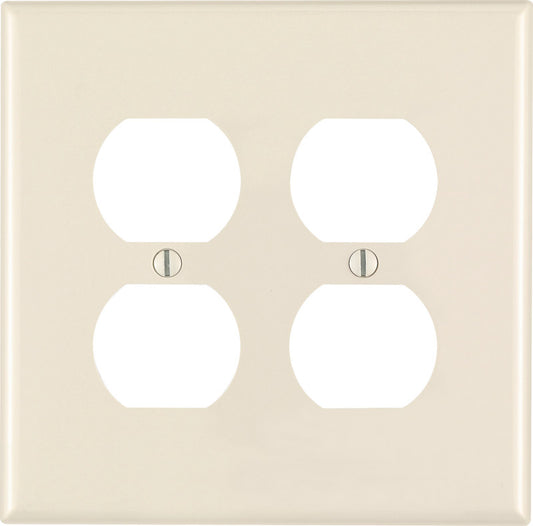 WALL PLATE 2G ALM DUP