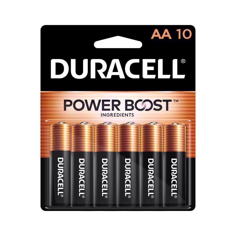 BATTERY AA DURAC 10PK