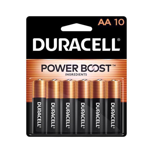BATTERY AA DURAC 10PK