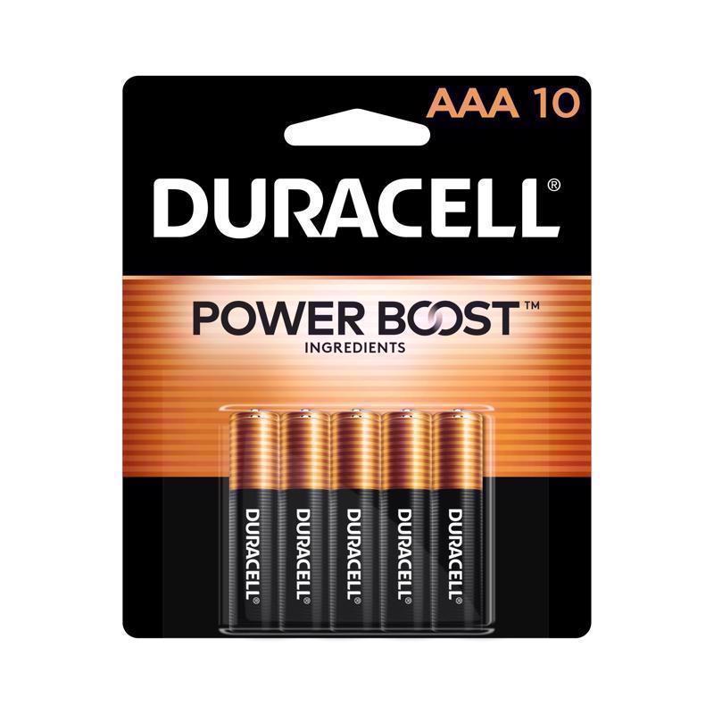 BATTERY AAA DURAC 10PK