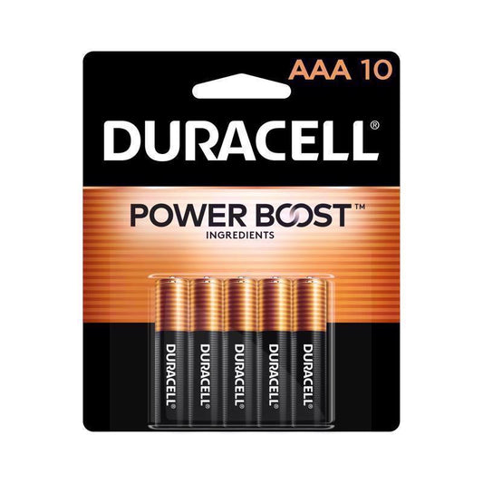 BATTERY AAA DURAC 10PK