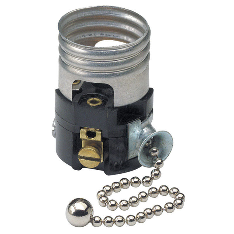 PULL CHAIN SOCKET INCAND
