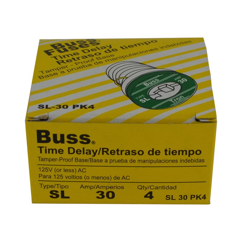 TAMPPRF PLUG FUSE 30A 4P