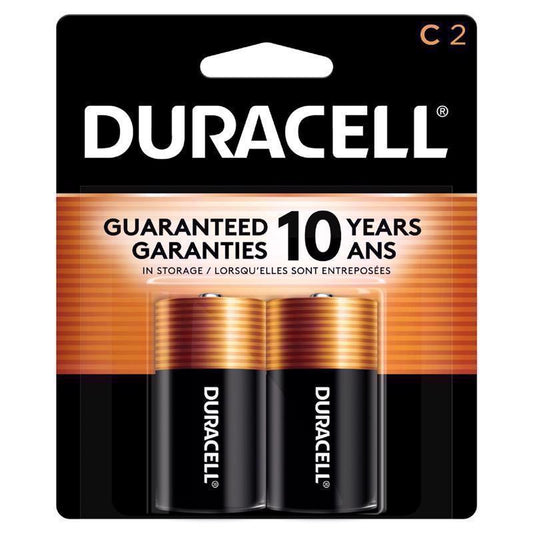 BATTERY C DURAC 2PK