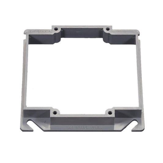 BOX EXT N/OW 2G PVC