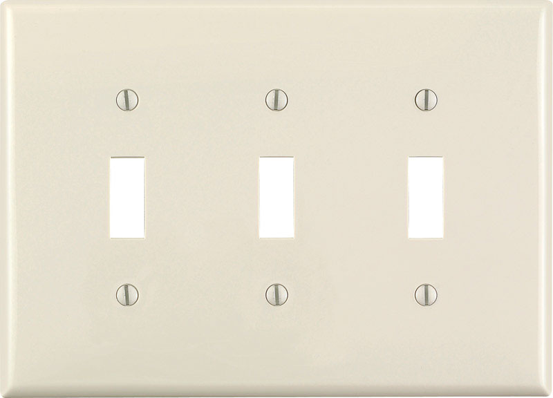 WALL PLATE 3G ALM TOGGLE
