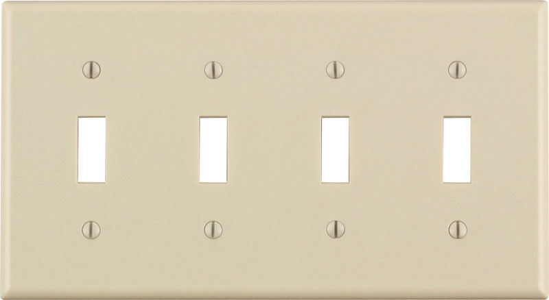 WALL PLATE 4G ALM TOGGLE