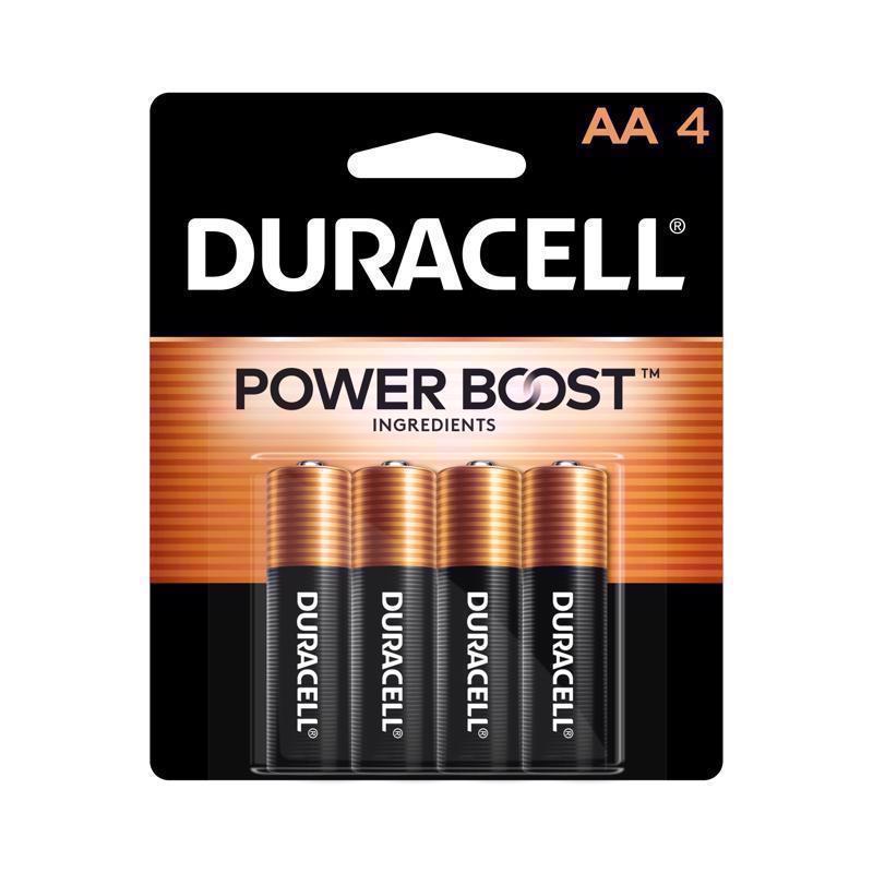 BATTERY AA DURAC 4PK